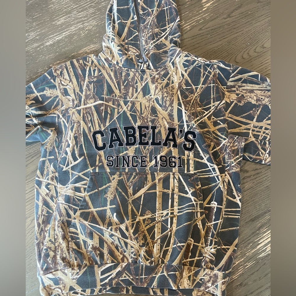Cabela's Camouflage Hoodie since 1961